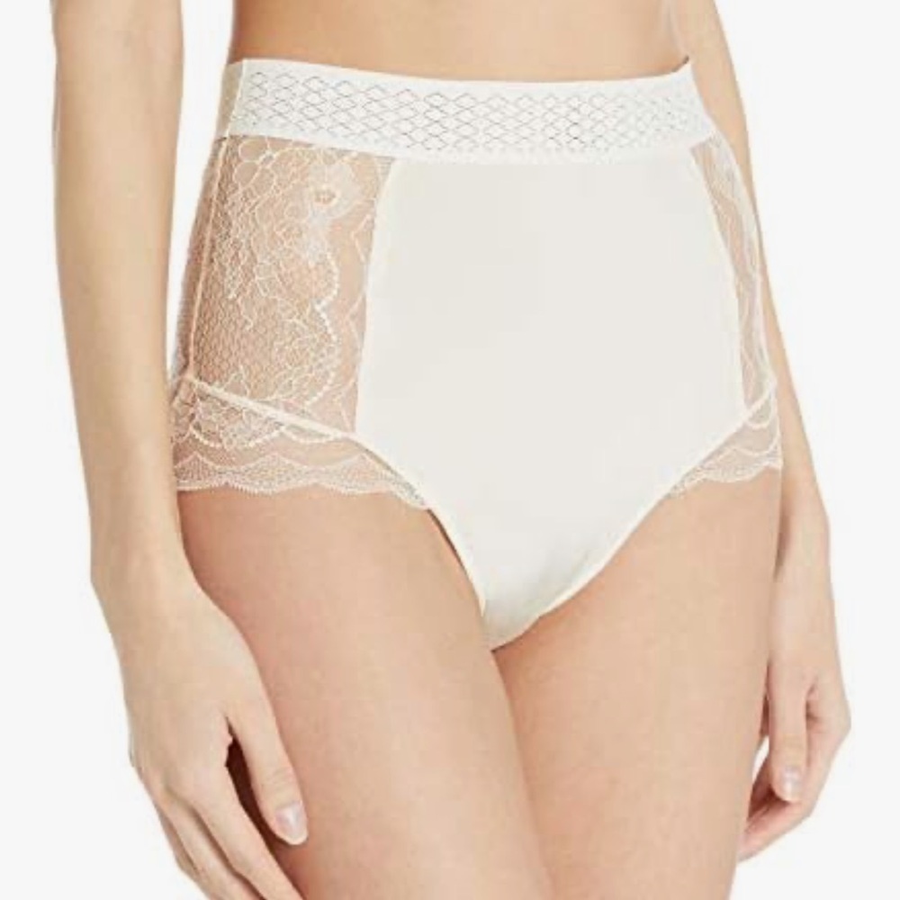 NWOT Dear Drew by Drew Barrymore Briefs size S lacy high waisted